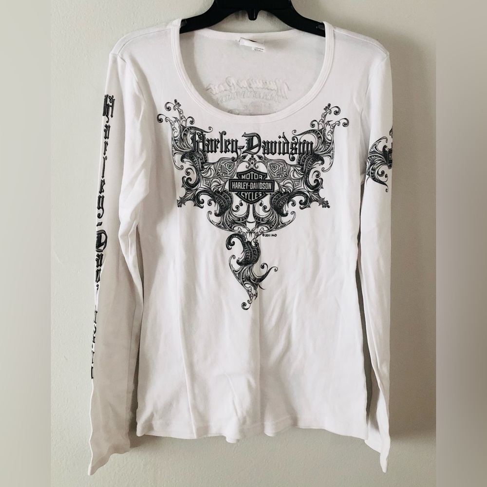 🔥 Harley-Davidson Long Sleeve Graphic Tee